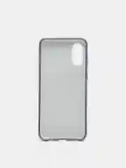 Черный чехол силиконовый с блестками для  Samsung Galaxy A02 2021 Противоударный чехол