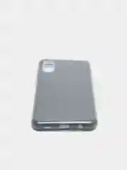 Черный чехол силиконовый с блестками для  Samsung Galaxy A02 2021 Противоударный чехол