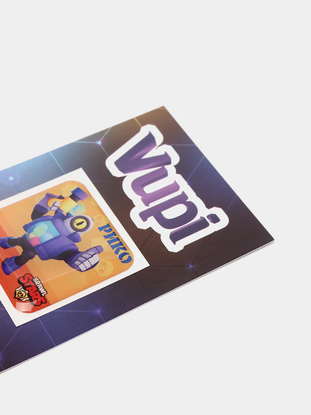 Кораллово-розовый 3d-стикеры, наклейки на телефон "Brawl Stars"