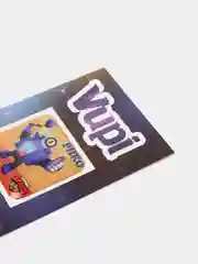 Кораллово-розовый 3d-стикеры, наклейки на телефон "Brawl Stars"