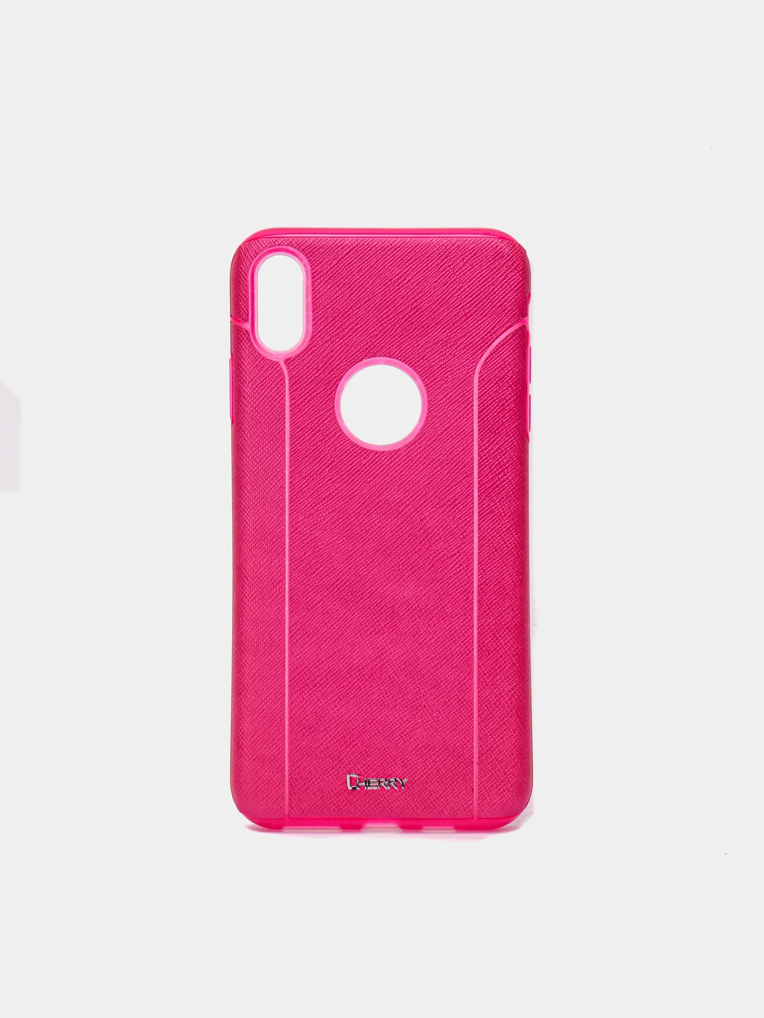 Фуксия чехол-накладка для iPhone Xs Max "Cherry II New Design"