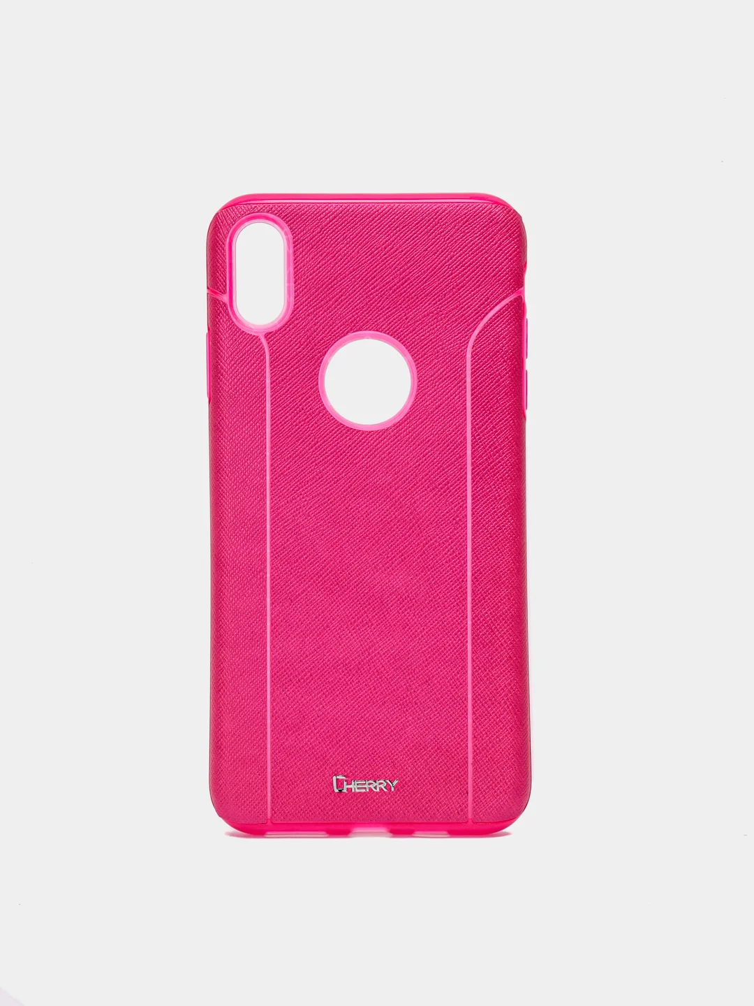 Фуксия чехол-накладка для iPhone Xs Max "Cherry II New Design"