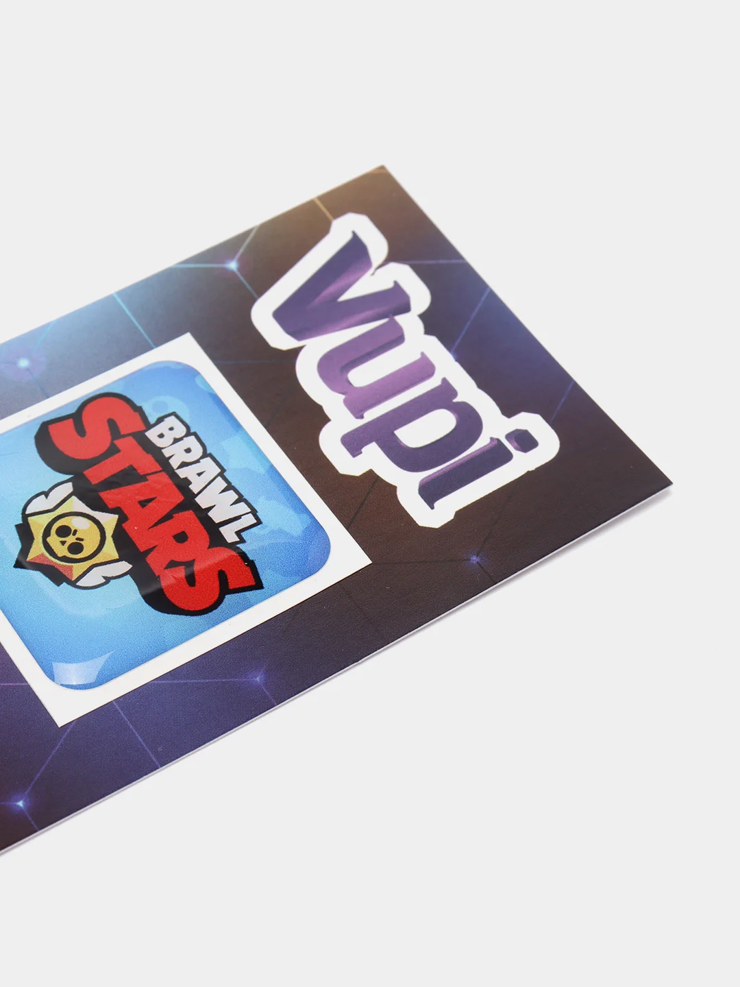 Небесно-голубой 3d-стикеры, наклейки на телефон "Brawl Stars"