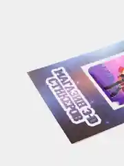 Приглушённый хаки 3d-стикеры, наклейки на телефон "Brawl Stars"