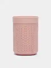 Розовый стакан для зубных щеток IDEA