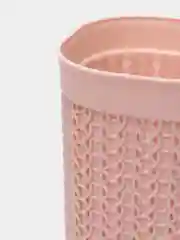 Розовый стакан для зубных щеток IDEA