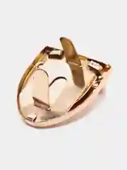 Застёжка для сумки, 2,7 х 3,8 см, цвет золотой