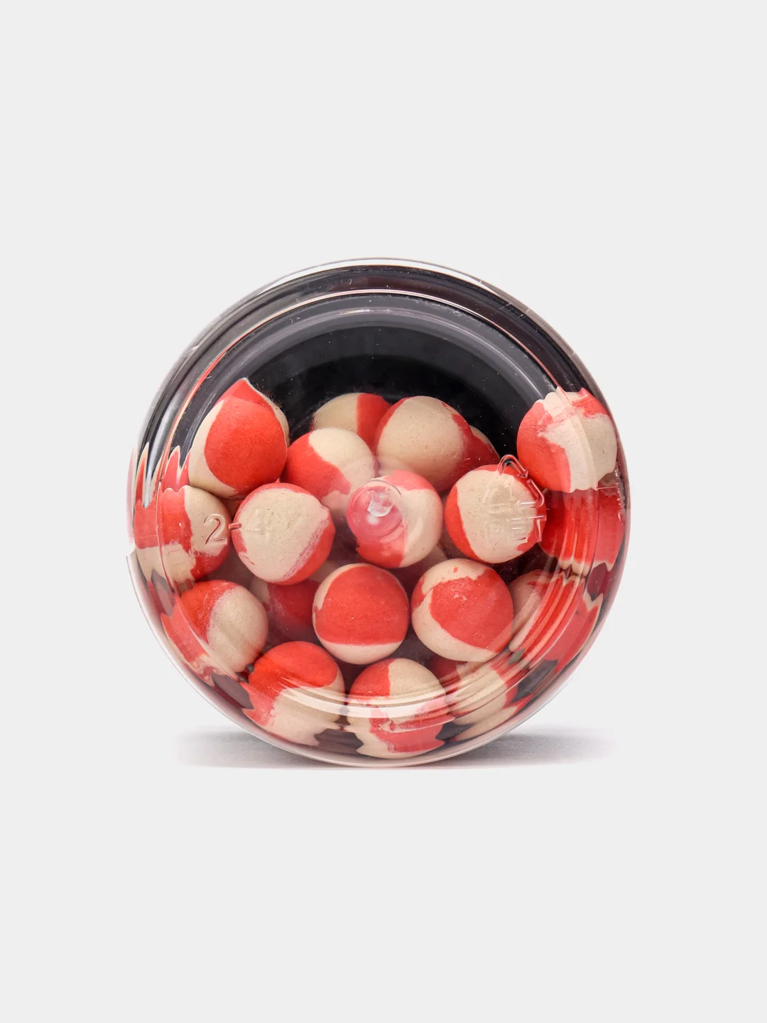 Бойлы плавающие, двухцветные, Pop-Up Twin Color Lion baits, 12 мм