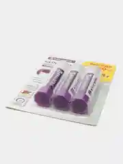 Клей-карандаш обесцвечивающийся BRAUBERG 15 г, 3 штуки на блистере, 229473