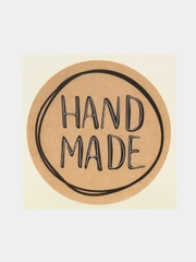 Набор наклеек для бизнеса "Hand made", 4 х 4 см, 50 штук
