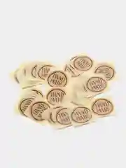Набор наклеек для бизнеса "Hand made", 4 х 4 см, 50 штук