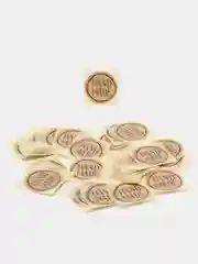 Набор наклеек для бизнеса "Hand made", 4 х 4 см, 50 штук