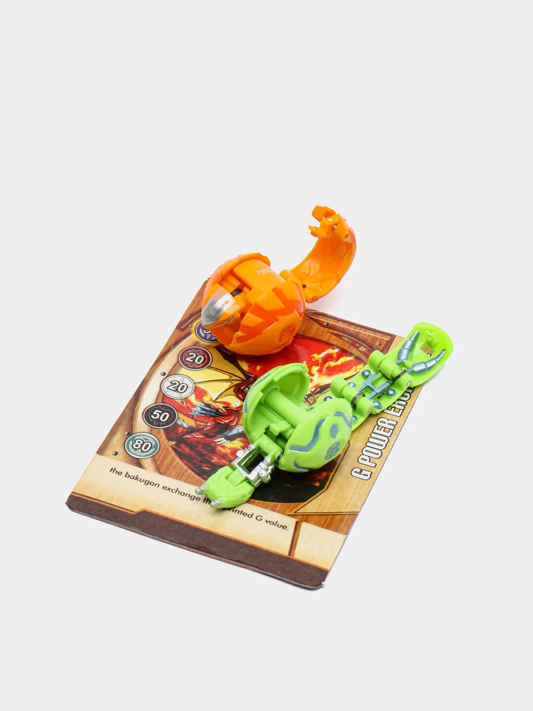 Шар-Трансформер "BAKUGAN" 4 в 1 С Магнитными Карточками