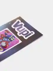 Зелёный хаки 3d-стикеры, наклейки на телефон "Brawl Stars"