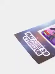 Серебряный 3d-стикеры, наклейки на телефон "Brawl Stars"