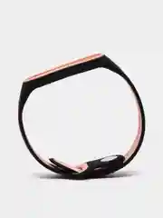 Розовый силиконовый ремешок спортивный для Xiaomi Mi Band 3 / 4 / 5/ 6