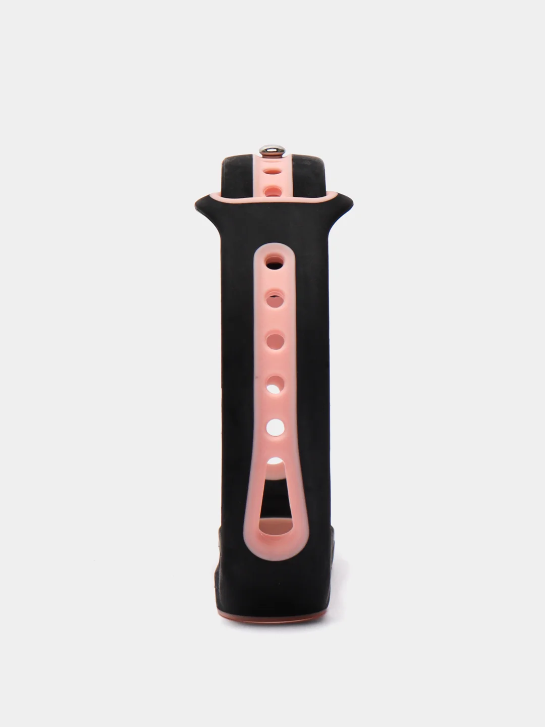 Розовый силиконовый ремешок спортивный для Xiaomi Mi Band 3 / 4 / 5/ 6