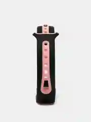 Розовый силиконовый ремешок спортивный для Xiaomi Mi Band 3 / 4 / 5/ 6