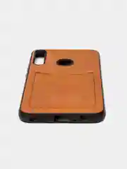 Коричневый чехол Huawei Honor из эко кожи на модели Nova 5T 20 Lite 10i 20i V20 8C 9C P40 Lite E Y7P