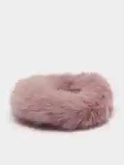 Лавандовый резинка для волос меховая