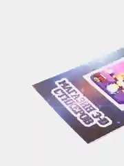 Алый 3d-стикеры, наклейки на телефон "Brawl Stars"