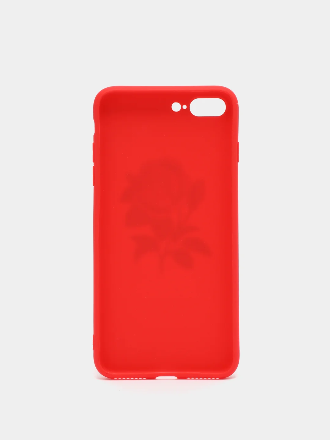 Красный чехол с розой, чехол для iPhone 6+, 6s+, 7+, 8+, X, XS, XS max
