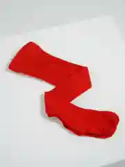 Красный колготки детские для девочки, мальчика, 100% хлопок