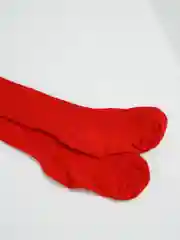 Красный колготки детские для девочки, мальчика, 100% хлопок