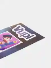 Кремовый 3d-стикеры, наклейки на телефон "Brawl Stars"
