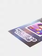 Кремовый 3d-стикеры, наклейки на телефон "Brawl Stars"