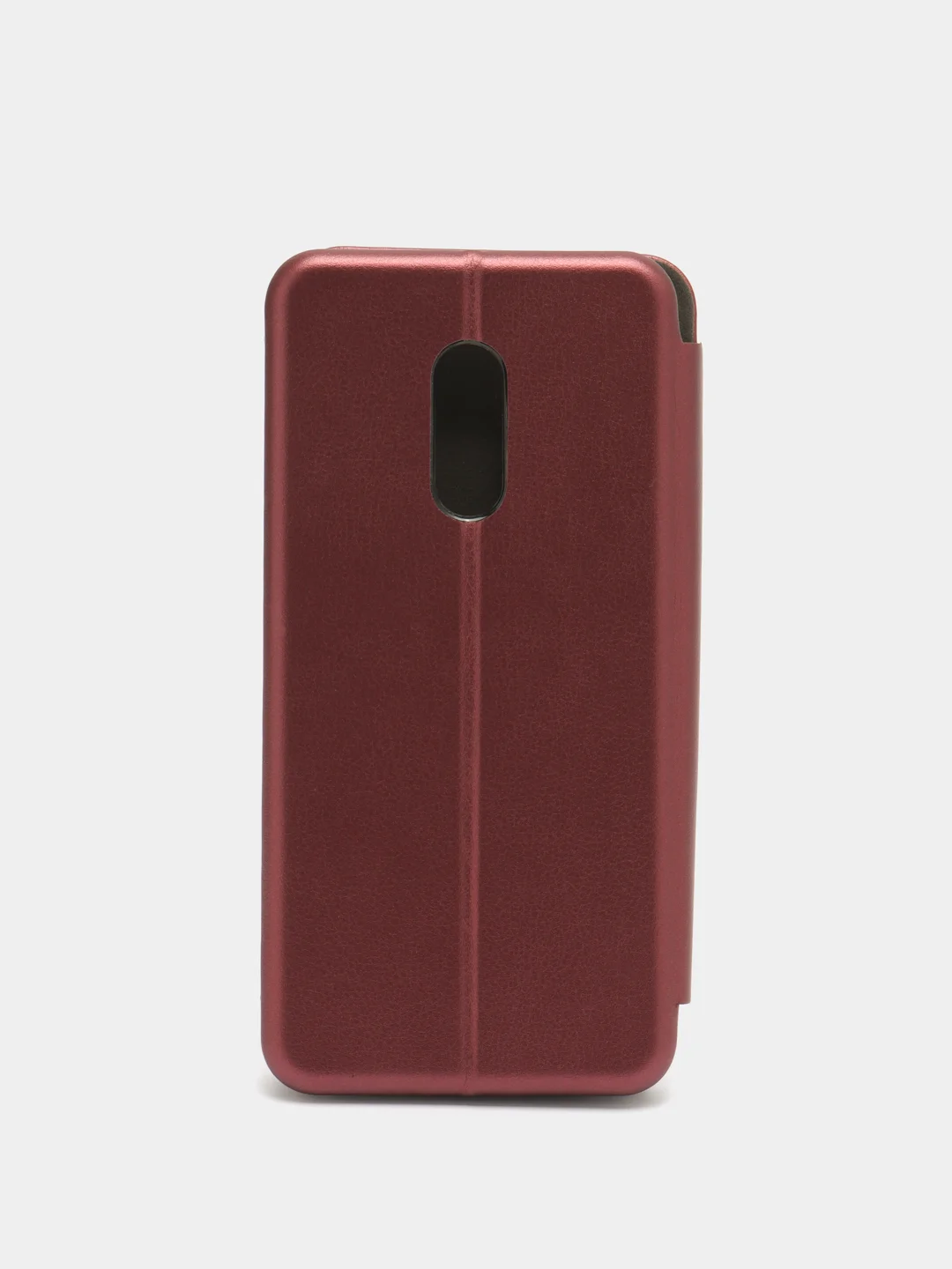Багровый чехол книжка на Xiaomi Redmi Note 4x