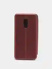 Багровый чехол книжка на Xiaomi Redmi Note 4x
