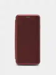 Багровый чехол книжка на Xiaomi Redmi Note 4x