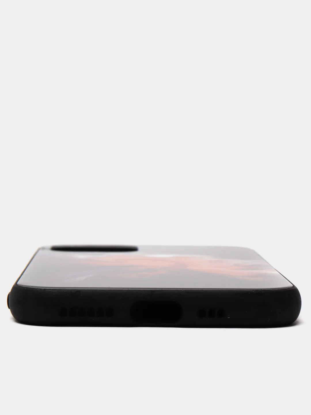 Черный чехол для Apple iPhone 11 Pro, закаленное стекло с рисунком