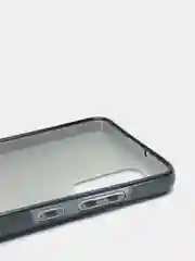Черный чехол силиконовый с блестками для Samsung Galaxy A32 Противоударный чехол