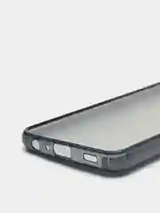 Черный чехол силиконовый с блестками для Samsung Galaxy A32 Противоударный чехол