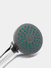 Душевая лейка Zein Z401, пластик, 1 режим, цвет хром