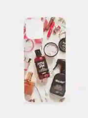 Бордовый чехол iPhone 12 / 12 Pro, 12 Pro Max, 12 Mini чехол силиконовый с рисунком