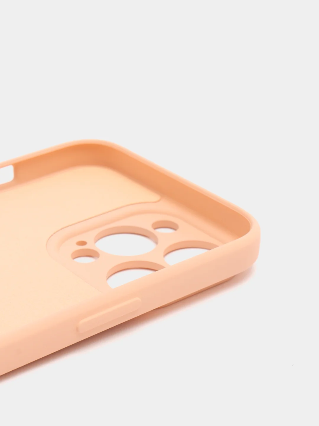 Бежевый чехол iPhone 11 13 12 Pro Mini силиконовый ( Айфон Про Мини )
