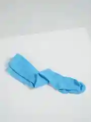 Голубой колготки детские, однотонные, для девочек