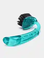 Бирюзовый щетка для мытья посуды мягкая 19см