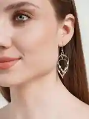 Серебряный серьги женские