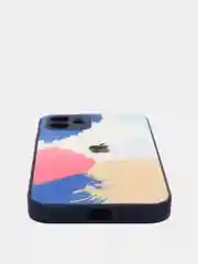 Синий чехол для iPhone 11, 13, 13 Pro, 13 Pro Max, 12 с картинкой / рисунком