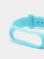 Голубой ремешок для фитнес-браслета Xiaomi 3/4 монохромный
