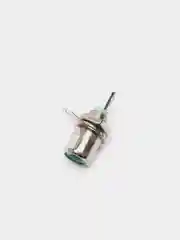 Разъем RCA гнездо тюльпан на корпус RP-1 зеленый
