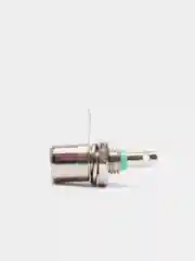 Разъем RCA гнездо тюльпан на корпус RP-1 зеленый