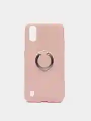 Бежевый чехол для Samsung Galaxy с кольцом-держателем A01, A015, A20, A30, M10S, A30s, A50, A50S