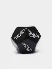Черный эротические игральные секс-кубики для взрослых с позами