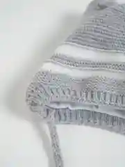 Серый шапка детская для мальчика