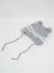 Серый шапка детская для мальчика